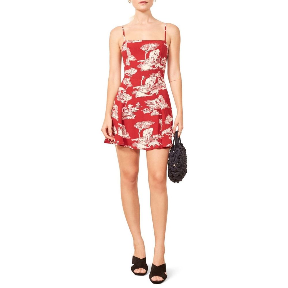 REFORMATION Kendall Floral Dress Nairobi 6